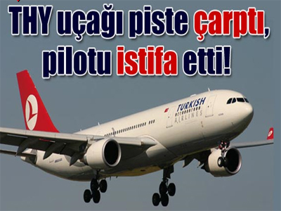 Αεροσκάφος των τουρκικών αερογραμμών χτύπησε στον αεροδιάδρομο